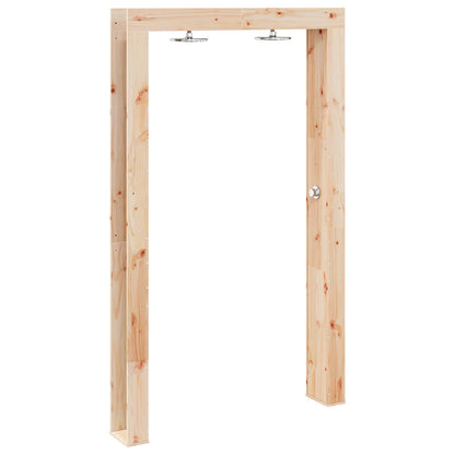 vidaXL Outdoor Shower 226 cm Solid Pine Wood and Stainless Steel 6