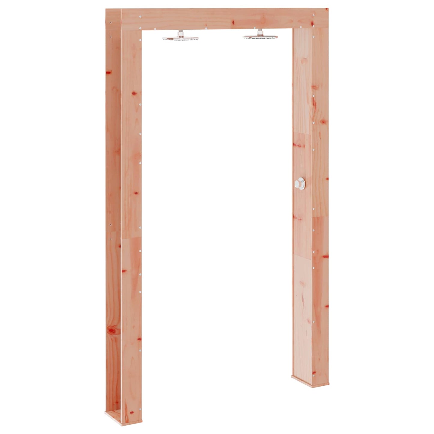 vidaXL Outdoor Shower 226 cm Solid Douglas Wood and Stainless Steel 2