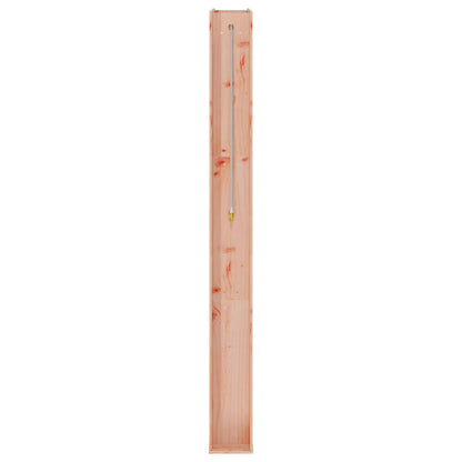 vidaXL Outdoor Shower 226 cm Solid Douglas Wood and Stainless Steel 5