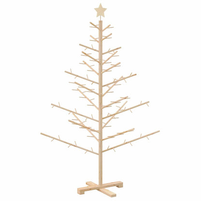 Wooden Christmas Tree KOTKA Bamboo and Solid Pine Wood Natural (unfinished) 150 cm