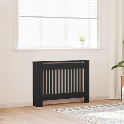vidaXL Radiator Cover Engineered Wood 2 pcs