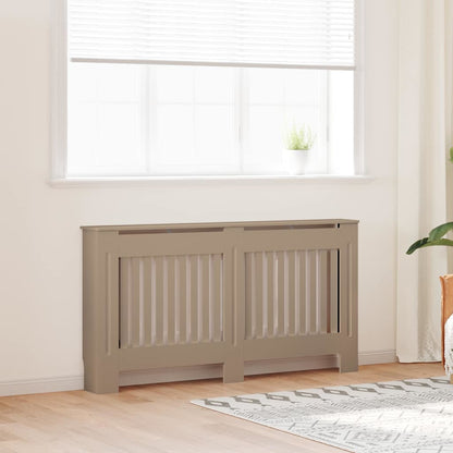 vidaXL Radiator Cover Engineered Wood 2 pcs