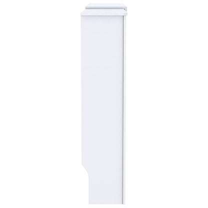 vidaXL Radiator Cover 2 pcs White 205 x 20.5 x 81.5cm Engineered Wood 6