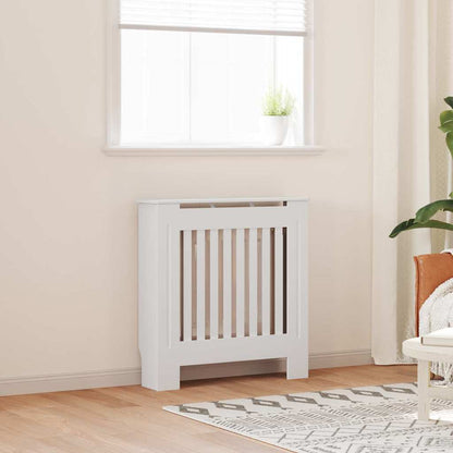 vidaXL Radiator Cover Engineered Wood 2 pcs