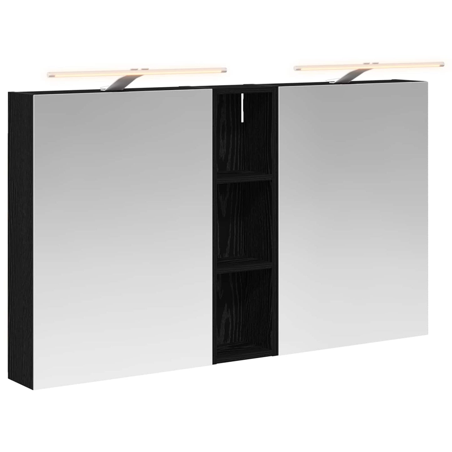vidaXL Bathroom Cabinet Set 3 pcs 120 x 14.5 x 70 cm Engineered wood 2