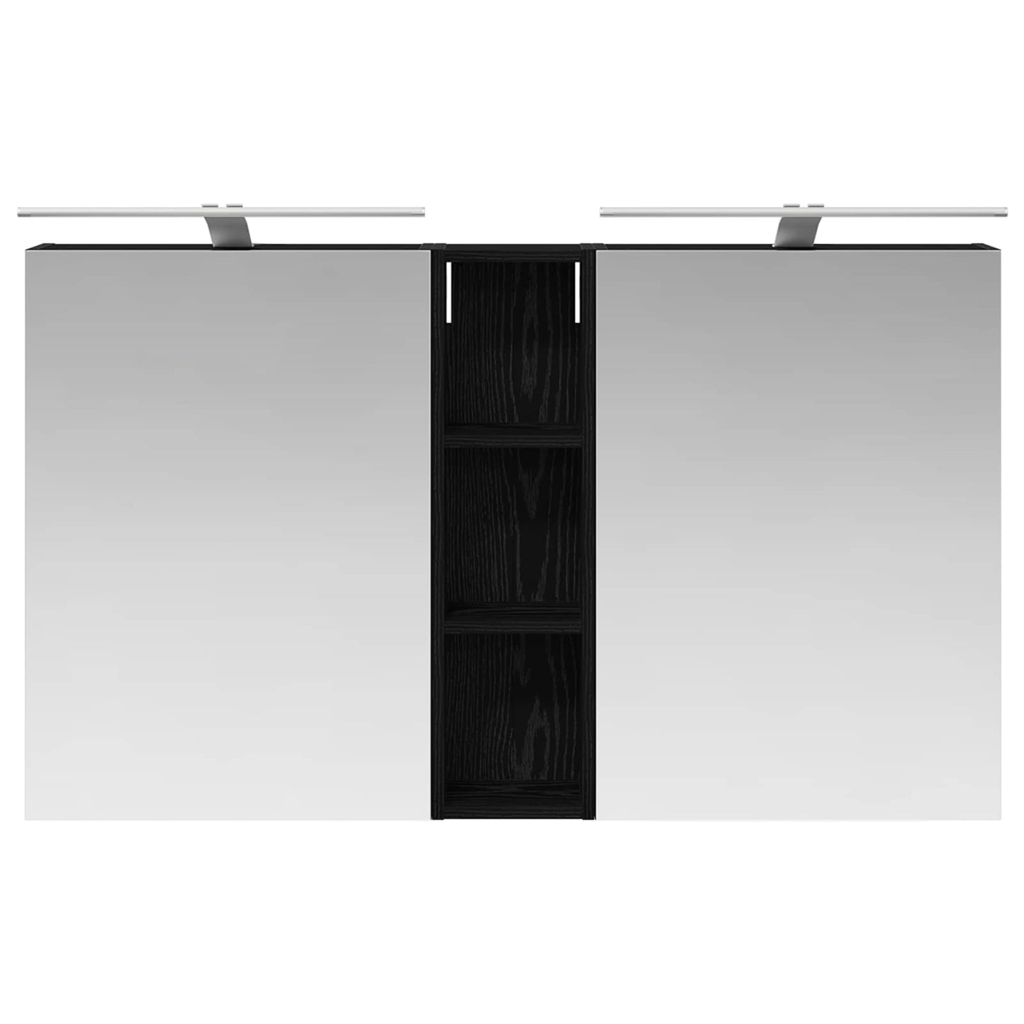 vidaXL Bathroom Cabinet Set 3 pcs 120 x 14.5 x 70 cm Engineered wood 6