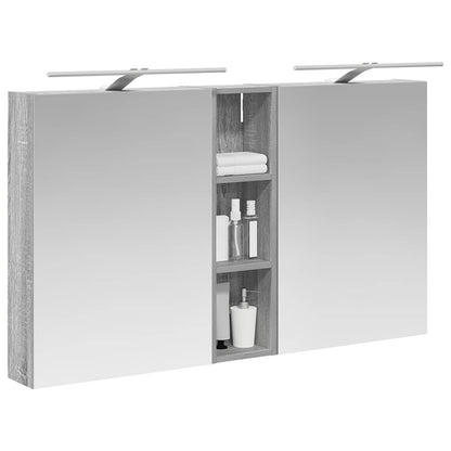 vidaXL Bathroom Cabinet Set 3 pcs 120 x 14.5 x 70 cm Engineered wood 3