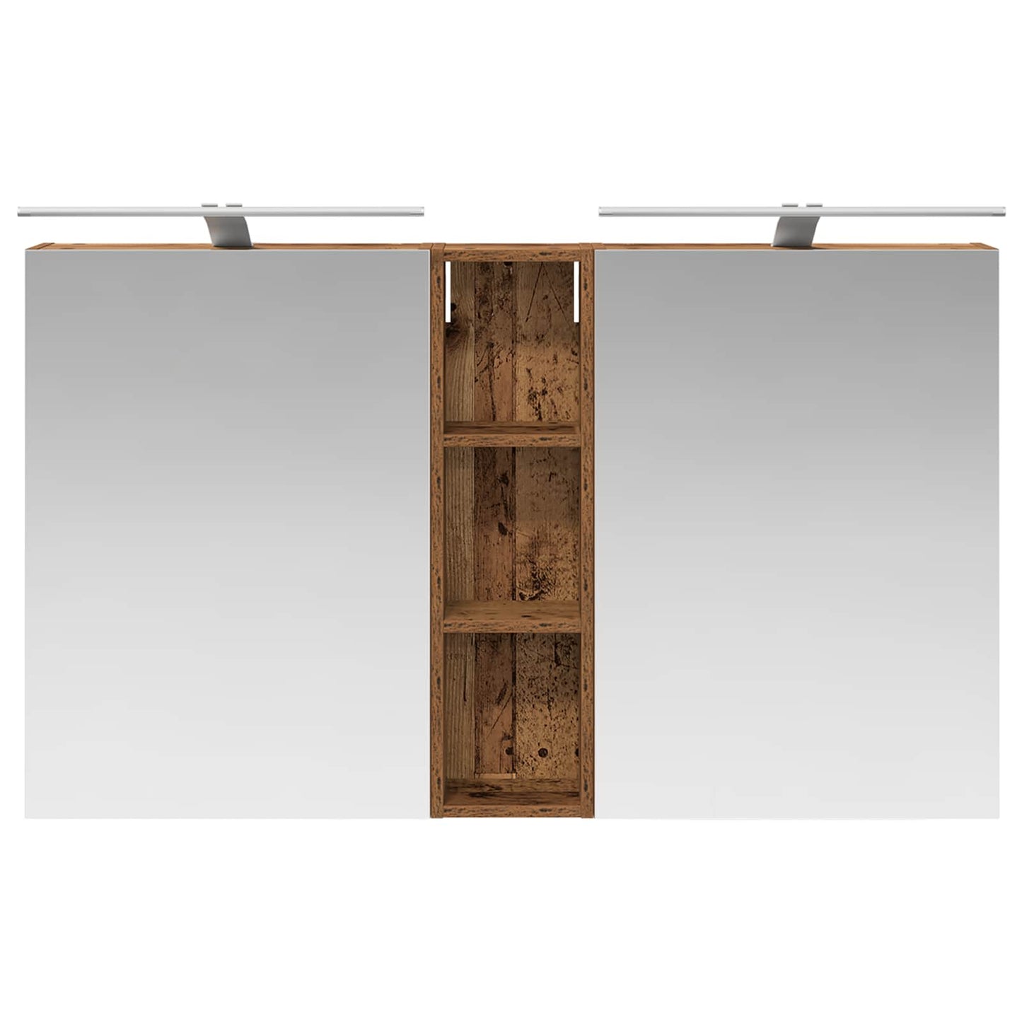 vidaXL Bathroom Cabinet Set 3 pcs 120 x 14.5 x 70 cm Engineered wood 6