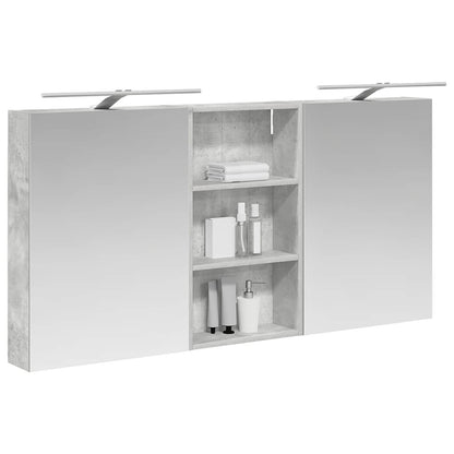 vidaXL Bathroom Cabinet Set 3 pcs 140 x 14.5 x 70 cm Engineered wood 3