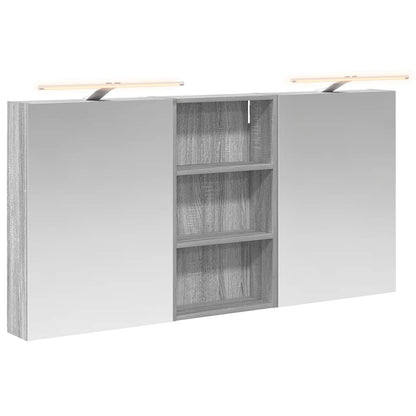 vidaXL Bathroom Cabinet Set 3 pcs 140 x 14.5 x 70 cm Engineered wood 2