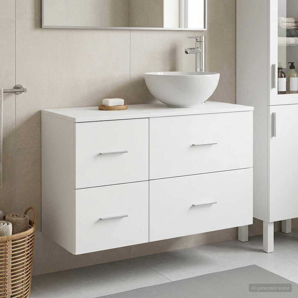 vidaXL Bathroom Cabinet Set 2 pcs 79.5 x 41 x 80 cm