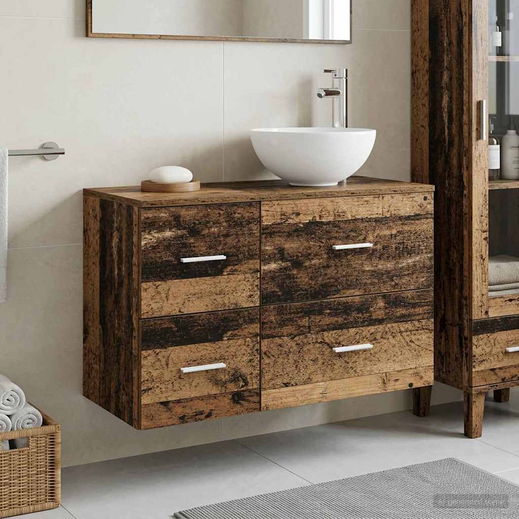 vidaXL Bathroom Cabinet Set 2 pcs 79.5 x 41 x 80 cm