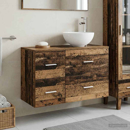 vidaXL Bathroom Cabinet Set 2 pcs 79.5 x 41 x 80 cm