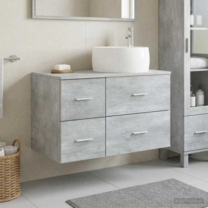 vidaXL Bathroom Cabinet Set 2 pcs 79.5 x 44.5 x 80 cm