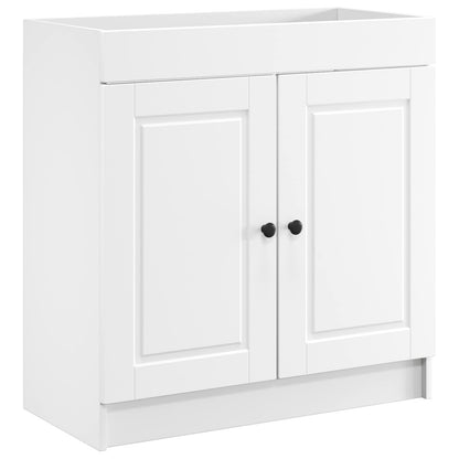vidaXL Bathroom Furniture Set White 78.5 x 37.5 x 81 cm 4