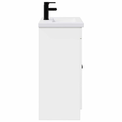 vidaXL Bathroom Furniture Set White 78.5 x 37.5 x 81 cm 6