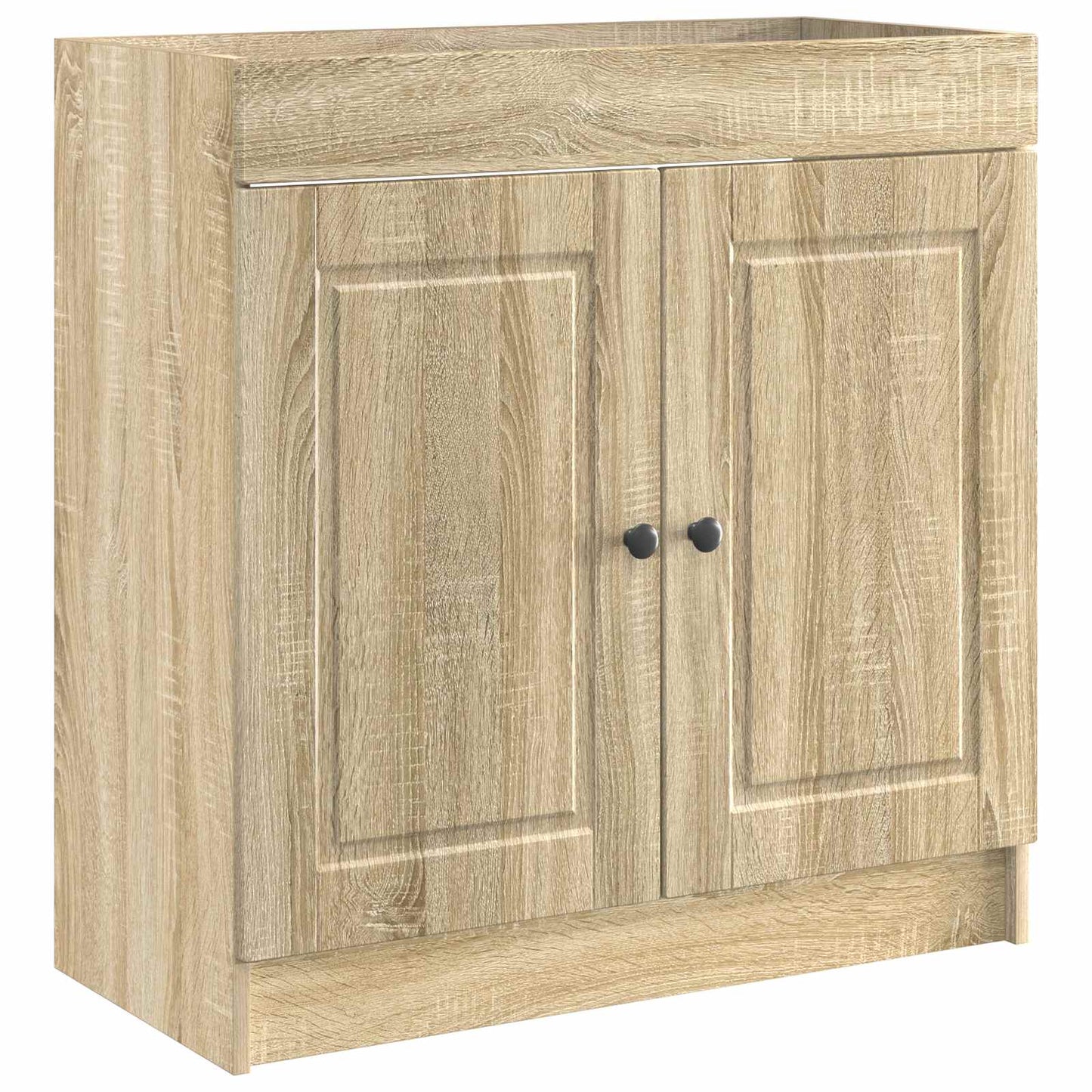 vidaXL Bathroom Furniture Set Sonoma Oak 78.5 x 37.5 x 81 cm 4