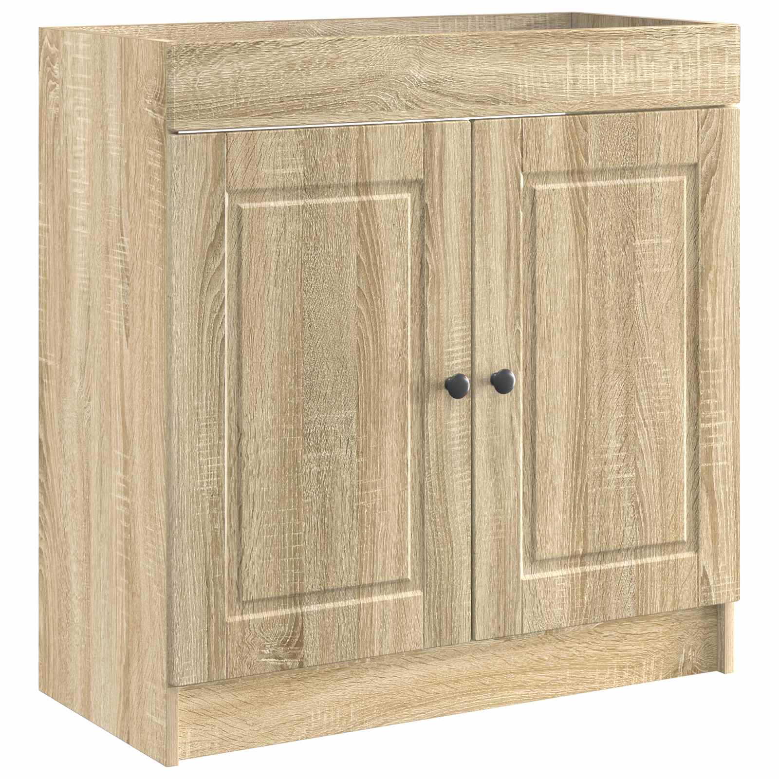 vidaXL Bathroom Furniture Set Sonoma Oak 78.5 x 37.5 x 81 cm 4