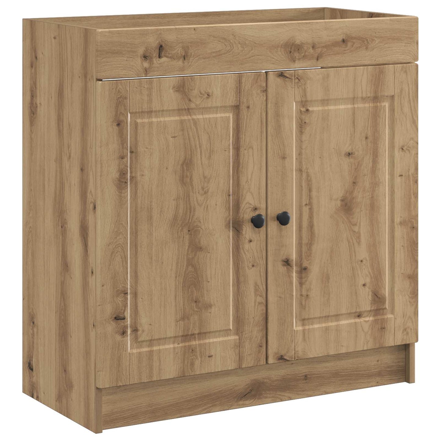 vidaXL Bathroom Furniture Set Artisan Oak 78.5 x 37.5 x 81 cm 4