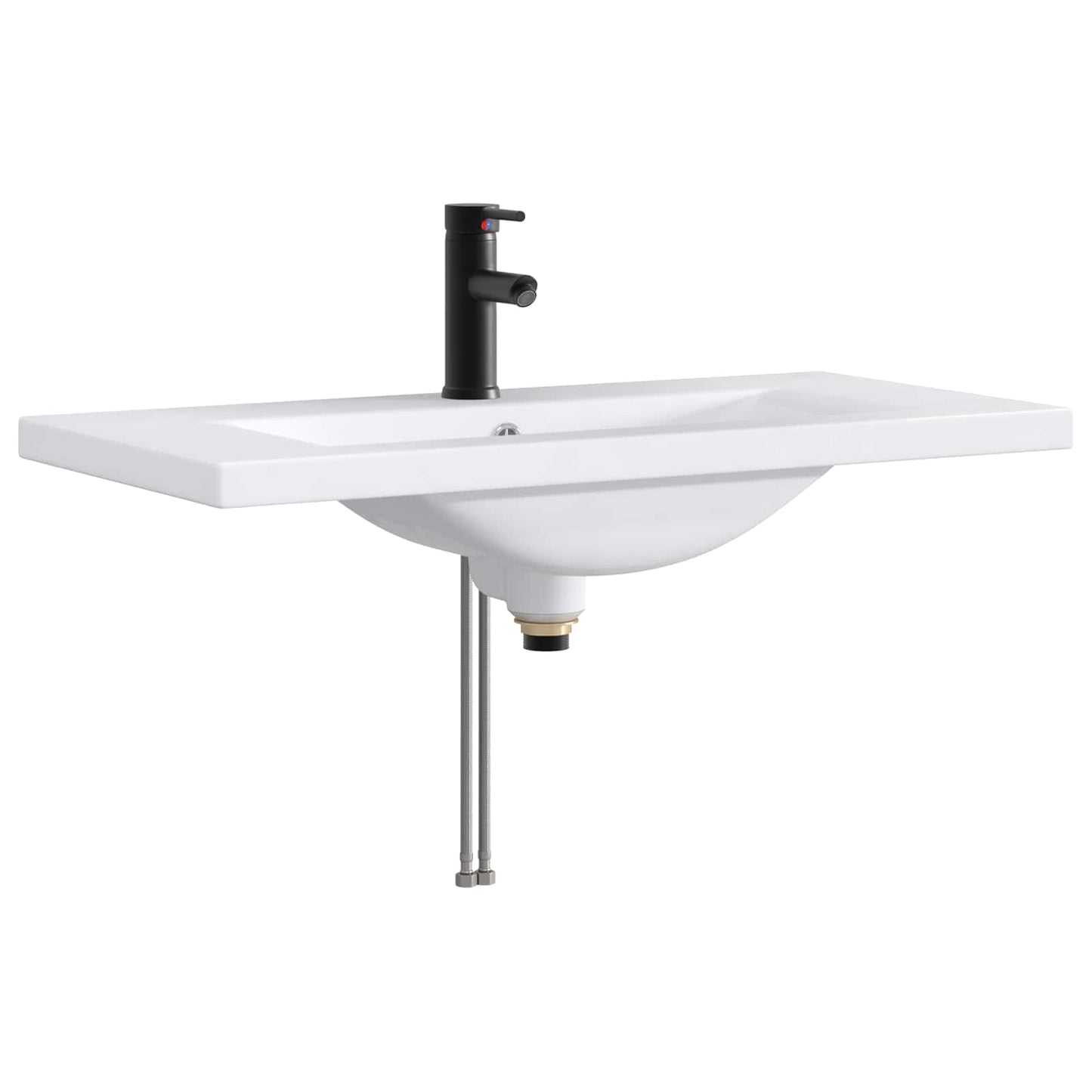 vidaXL Bathroom Furniture Set Artisan Oak 78.5 x 37.5 x 81 cm 5