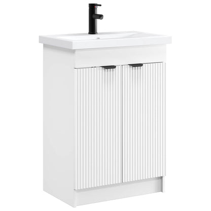 vidaXL Bathroom Furniture Set White 78.5 x 37.5 x 81 cm 2
