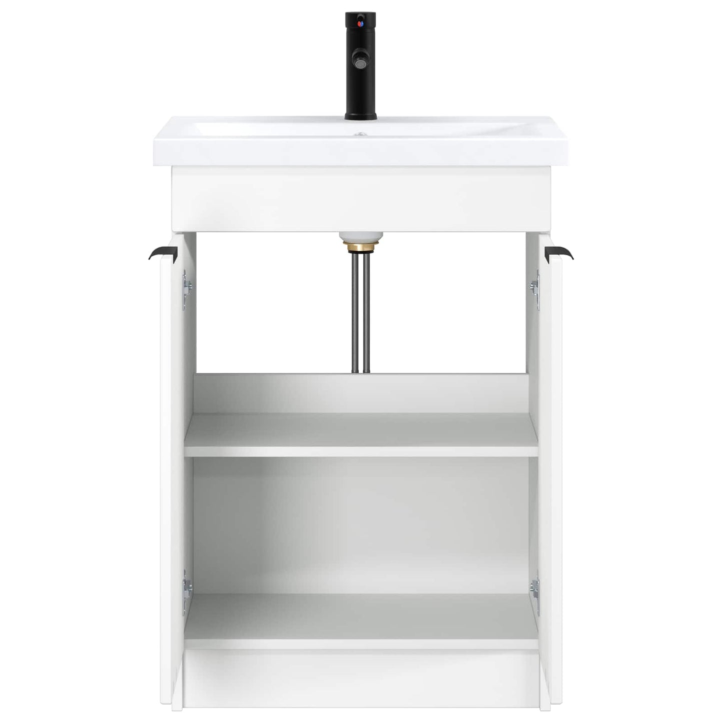 vidaXL Bathroom Furniture Set White 78.5 x 37.5 x 81 cm 3