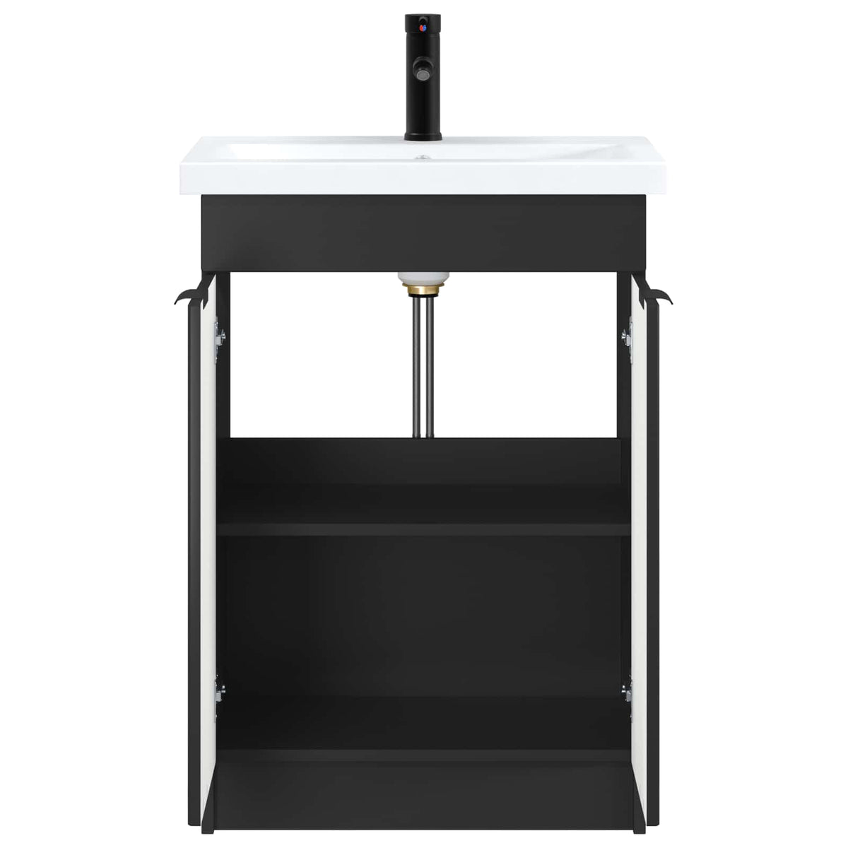 Bathroom Furniture Depth 37.5 cm Black
