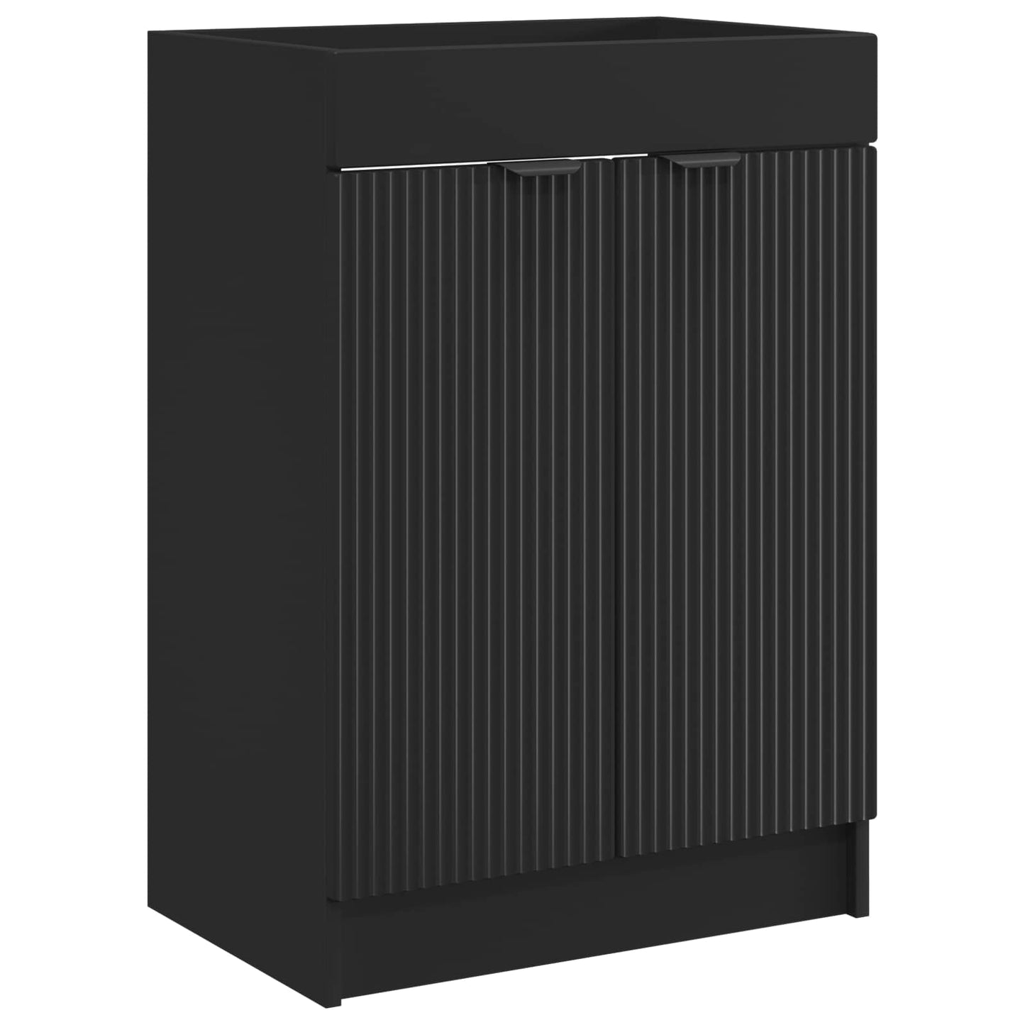 vidaXL Bathroom Furniture Set Black 78.5 x 37.5 x 81 cm 4