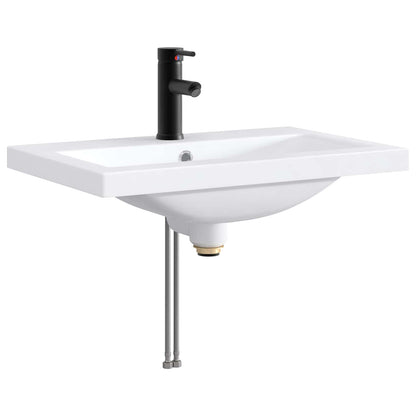 vidaXL Bathroom Furniture Set Concrete Grey 78.5 x 37.5 x 81 cm 5