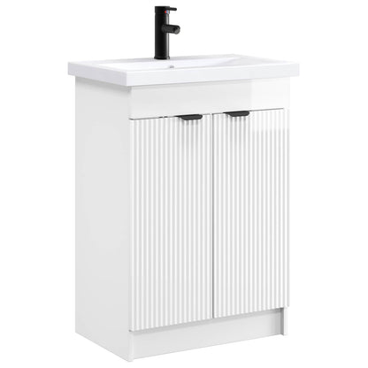 Bathroom Furniture Depth 37.5 cm High gloss white