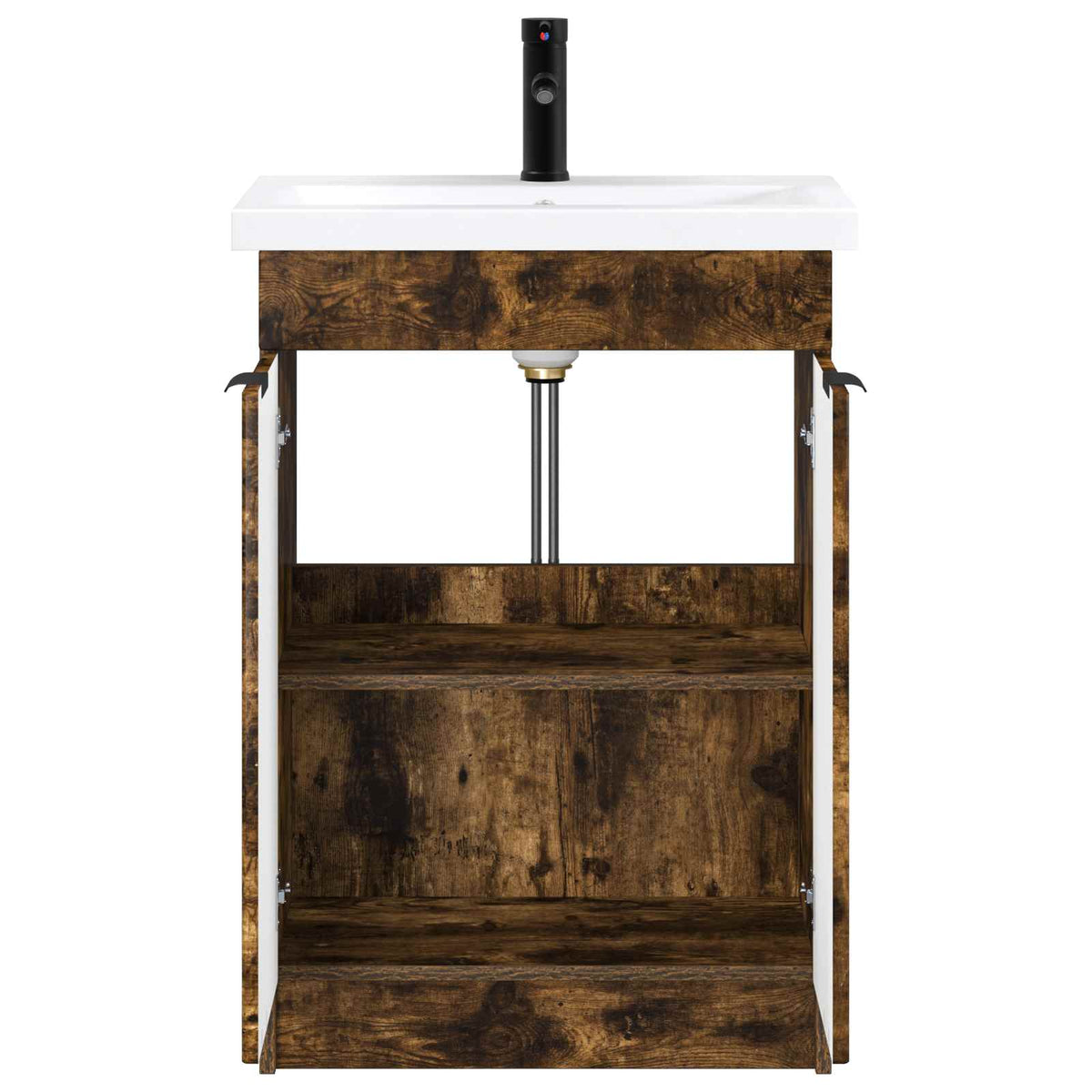 Bathroom Furniture Depth 37.5 cm Smoked oak