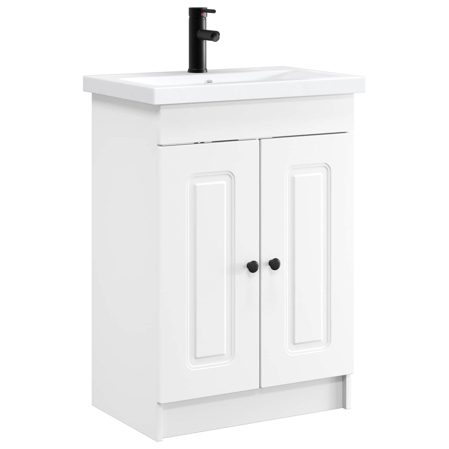 vidaXL Bathroom Furniture Set White 78.5 x 37.5 x 81 cm 2
