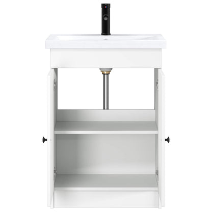 vidaXL Bathroom Furniture Set White 78.5 x 37.5 x 81 cm 3