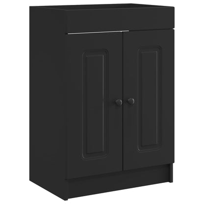 vidaXL Bathroom Furniture Set Black 78.5 x 37.5 x 81 cm 4