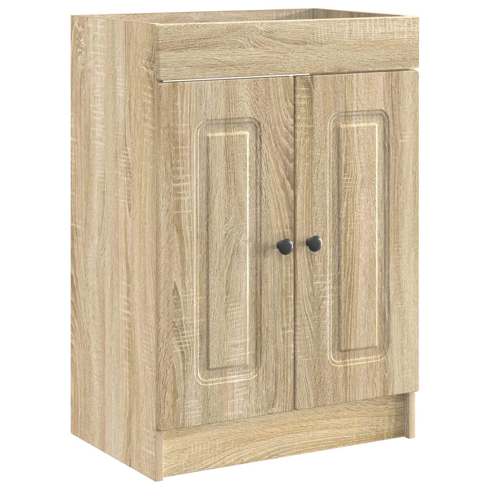 vidaXL Bathroom Furniture Set Sonoma Oak 78.5 x 37.5 x 81 cm 4