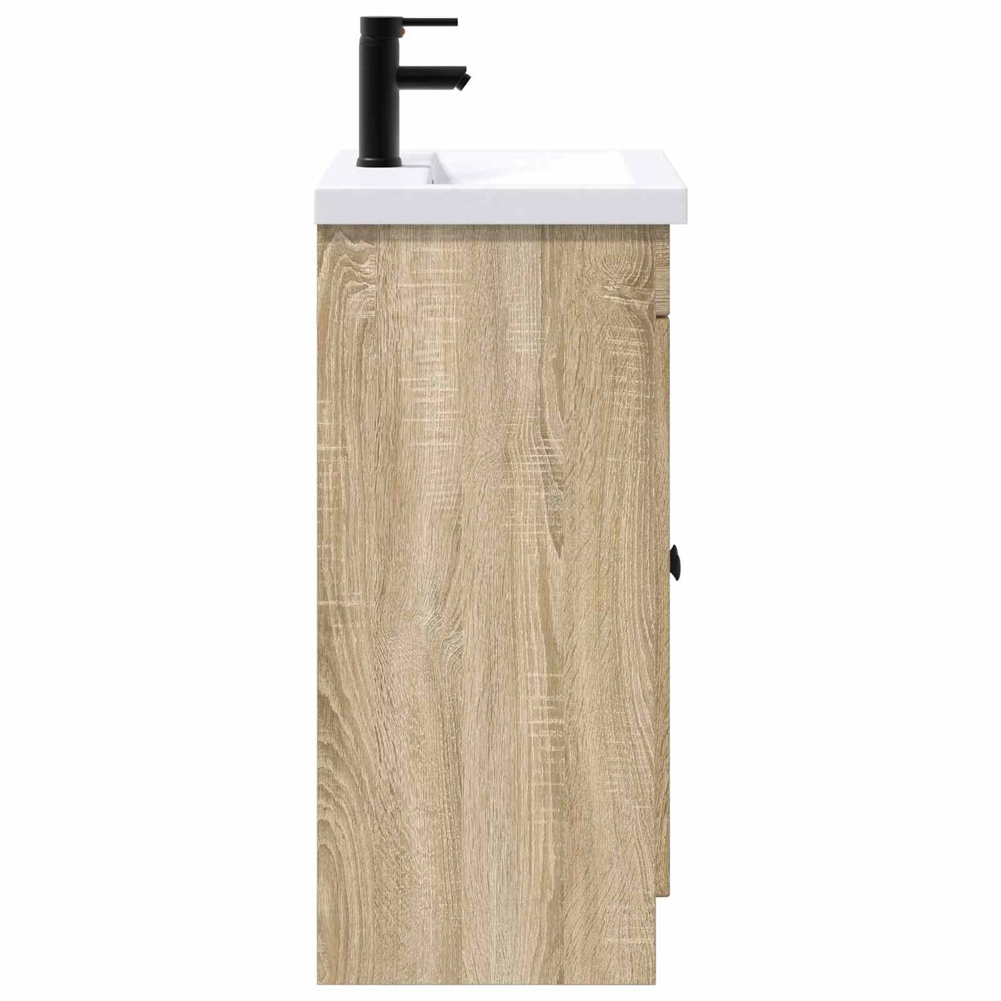 vidaXL Bathroom Furniture Set Sonoma Oak 78.5 x 37.5 x 81 cm 6