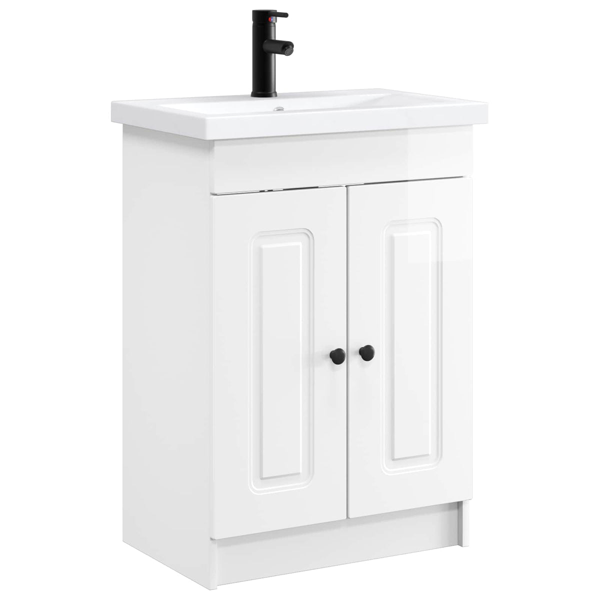 Bathroom Furniture Depth 37.5 cm High gloss white