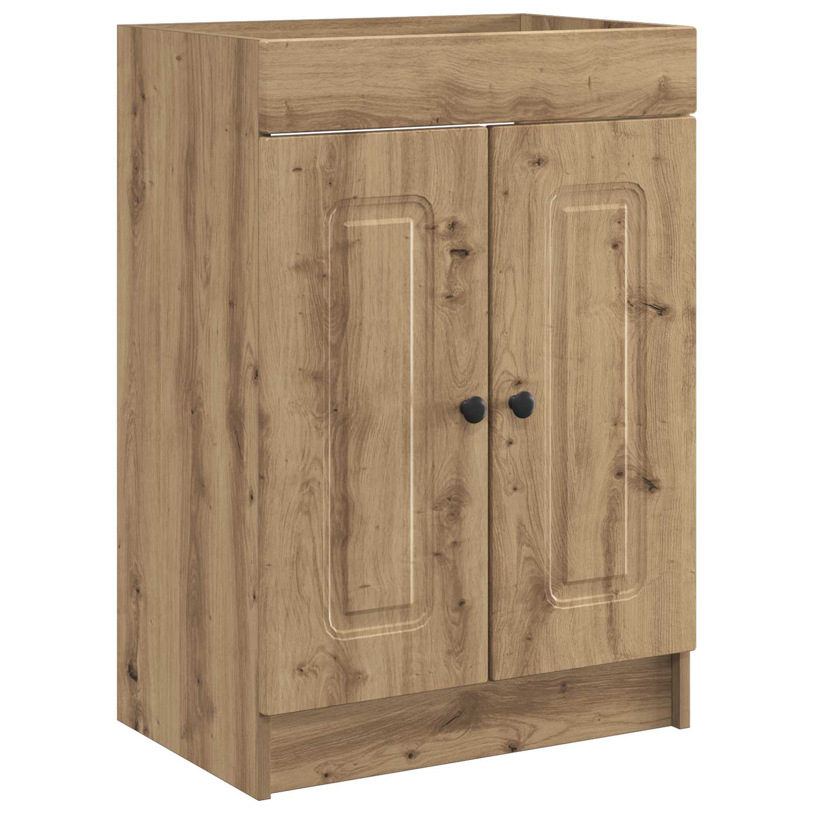 vidaXL Bathroom Furniture Set Artisan Oak 78.5 x 37.5 x 81 cm 4