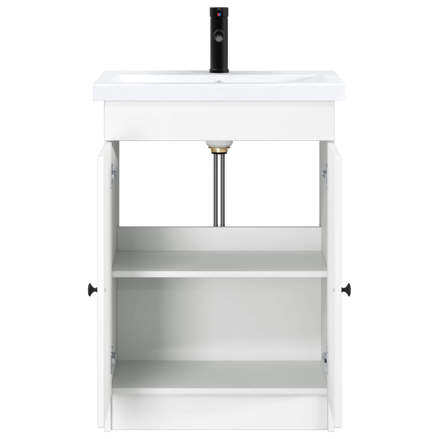 vidaXL Bathroom Furniture Set White 78.5 x 37.5 x 81 cm 3