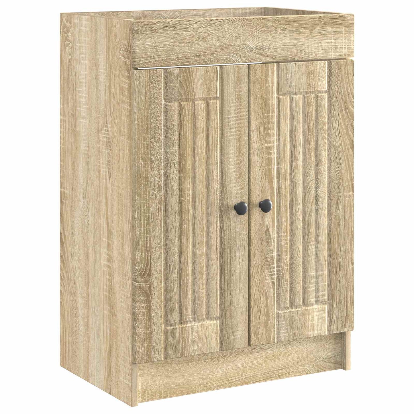 vidaXL Bathroom Furniture Set Sonoma Oak 78.5 x 37.5 x 81 cm 4