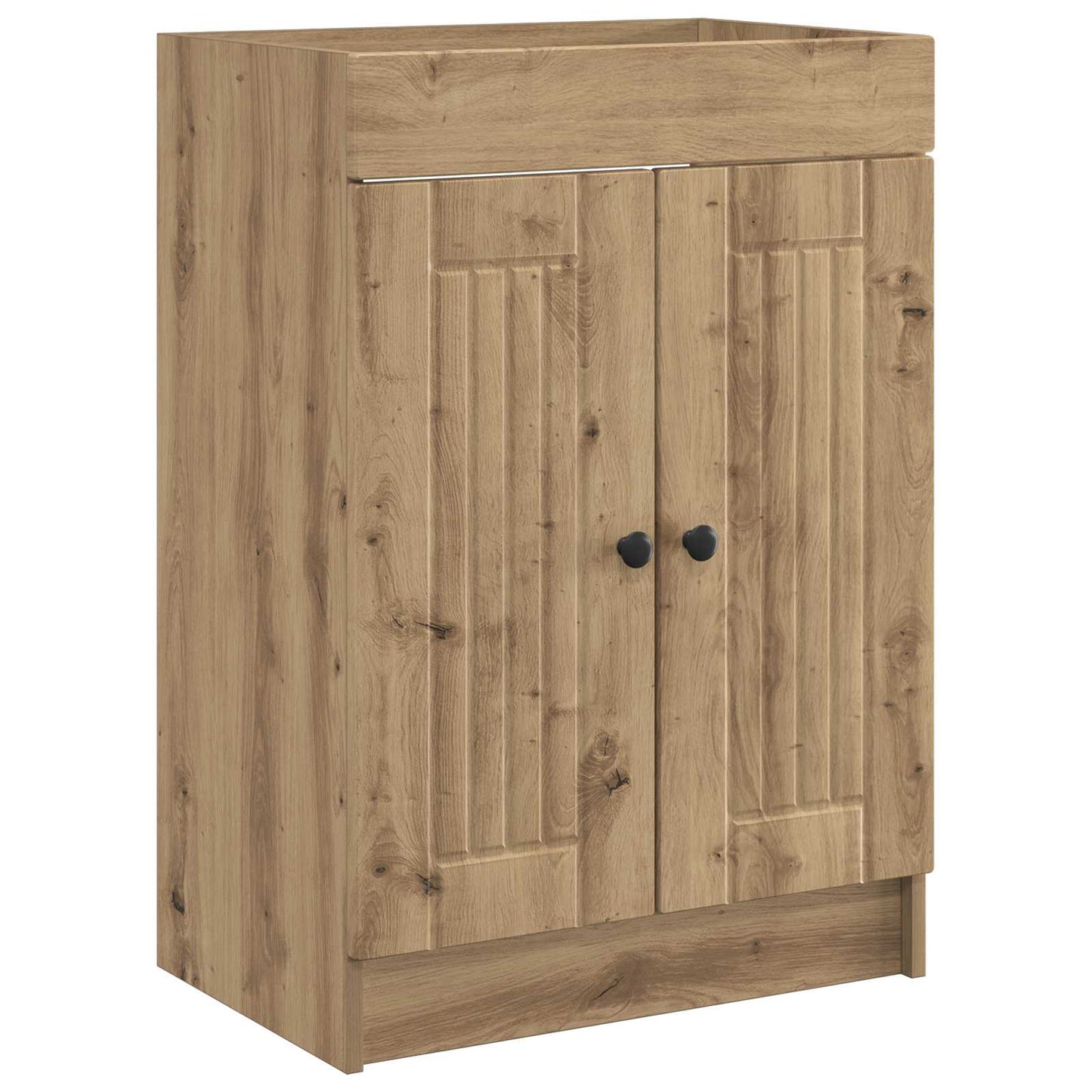 vidaXL Bathroom Furniture Set Artisan Oak 78.5 x 37.5 x 81 cm 4
