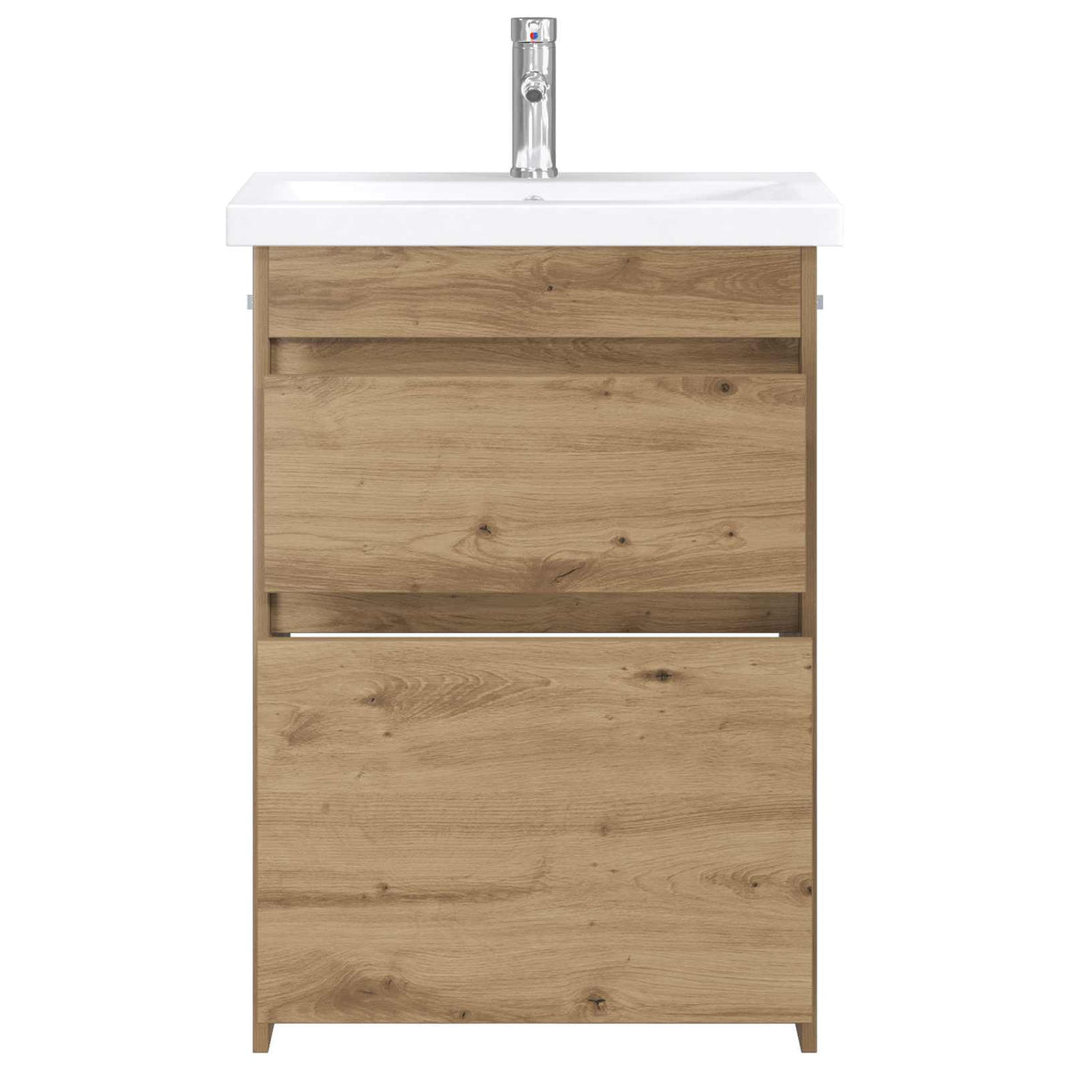 vidaXL Bathroom Furniture Set Artisan Oak 61 x 40 x 84.5 cm 3