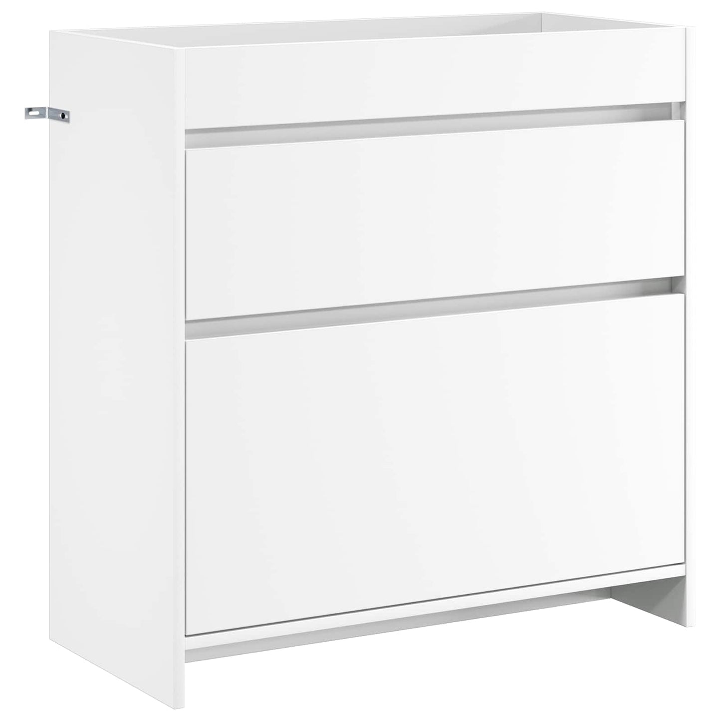 vidaXL Bathroom Furniture Set White 81 x 40 x 84.5 cm Engineered Wood 4