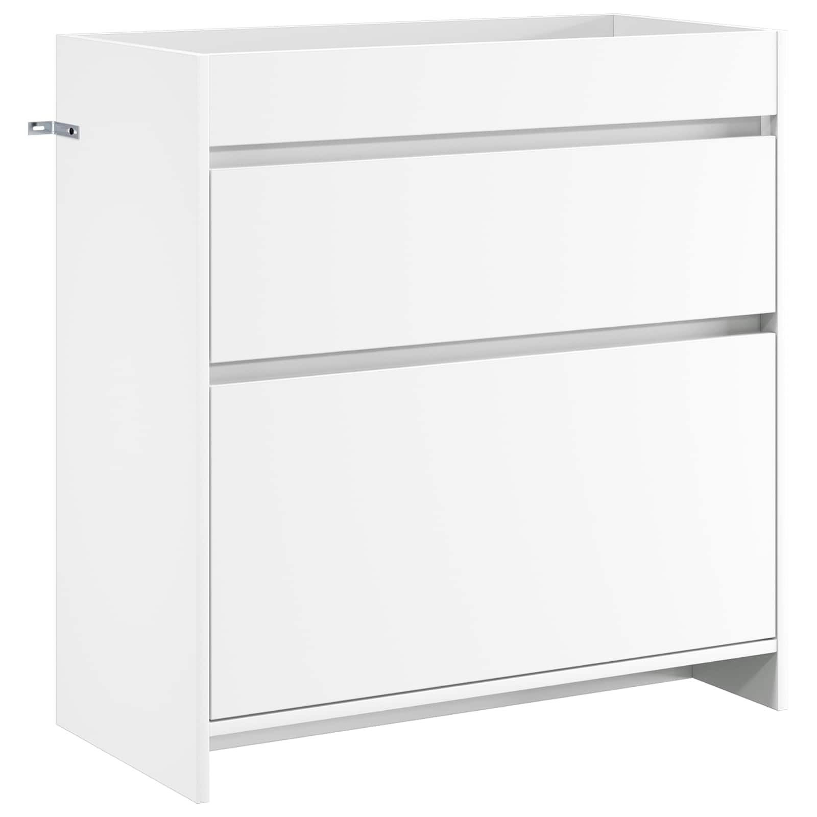 vidaXL Bathroom Furniture Set White 81 x 40 x 84.5 cm Engineered Wood 4