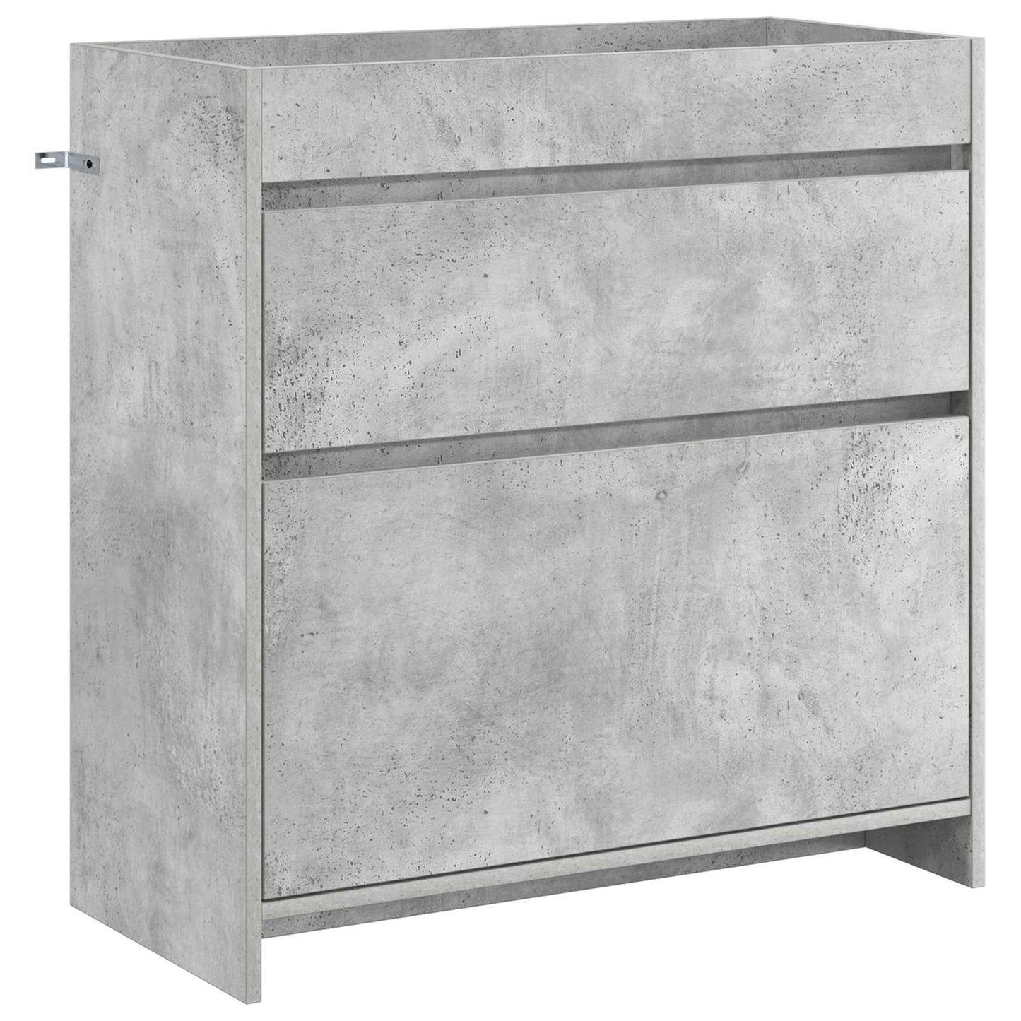 vidaXL Bathroom Furniture Set Concrete Grey 81 x 40 x 84.5 cm 4