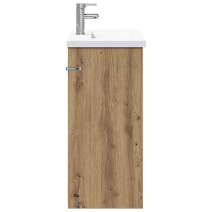 vidaXL Bathroom Furniture Set Artisan Oak 81 x 40 x 84.5 cm 6