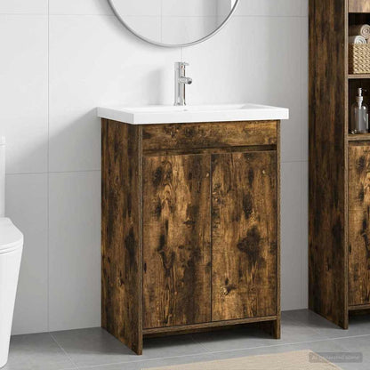 Bathroom Furniture 61 x 40 x 84.5 cm Smoked oak
