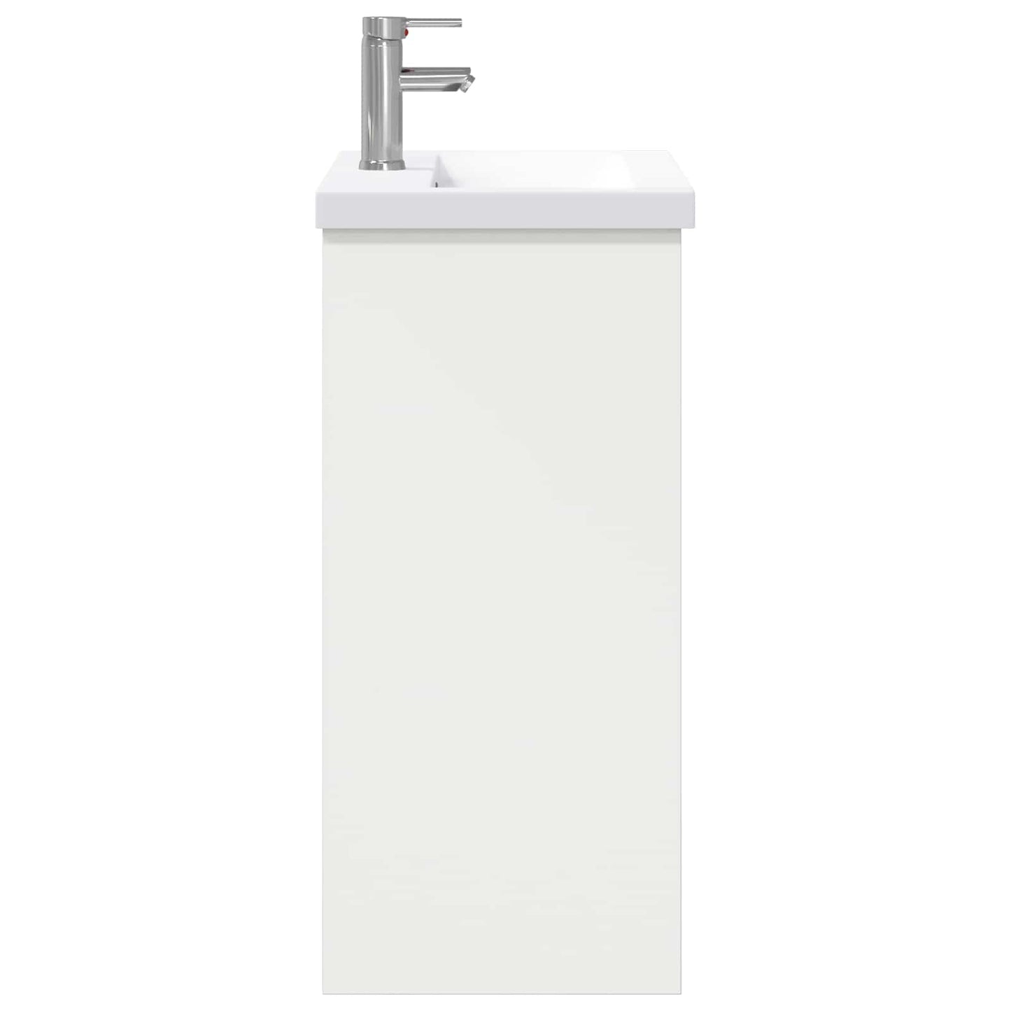vidaXL Bathroom Furniture Set White 81 x 40 x 84.5 cm Engineered Wood 6
