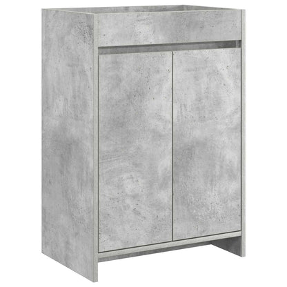 vidaXL Bathroom Furniture Set Concrete Grey 81 x 40 x 84.5 cm 4