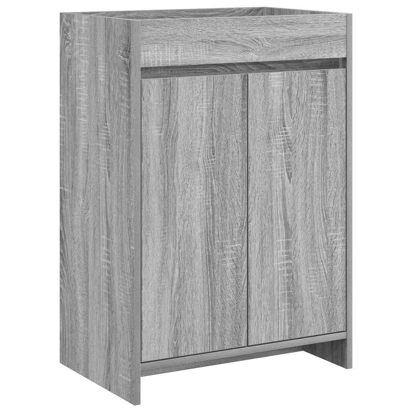 vidaXL Bathroom Furniture Set Grey Sonoma 81 x 40 x 84.5 cm 4